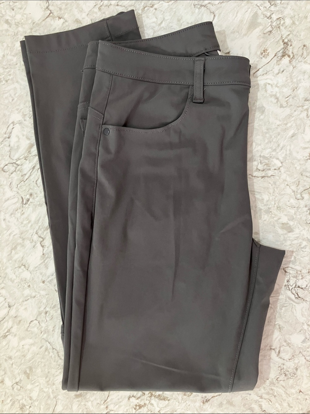 all in motion Men's Dark Gray Chinos, 32x32